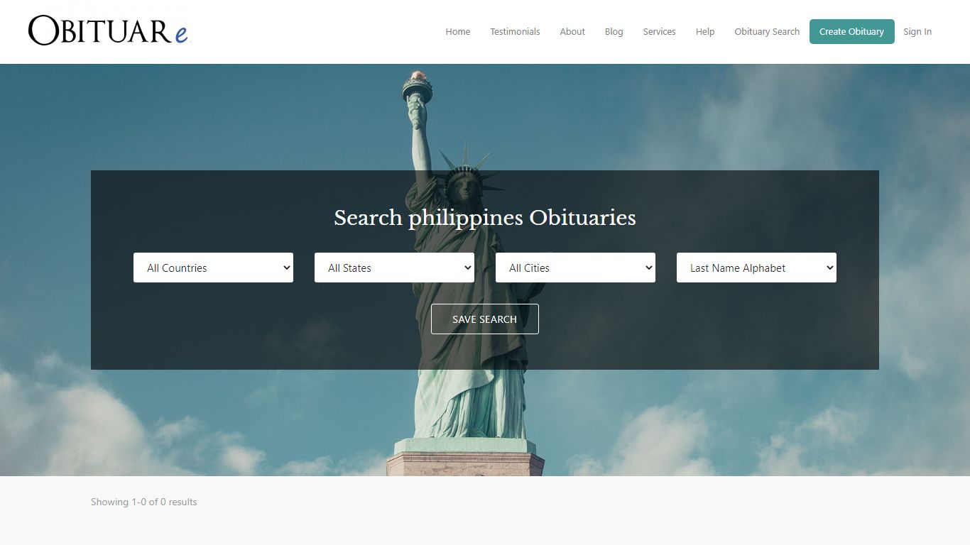 Search for philippines Obituaries